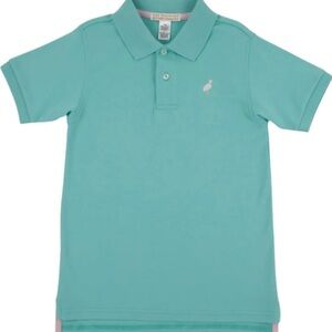 The Beaufort Bonnet Company Prim & Proper Polo Turks Teal, 4T